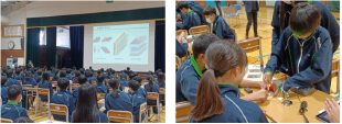 小中学生向けワークショップの様子①